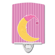 Load image into Gallery viewer, Baby Girl Moon Ceramic Night Light BB8623CNL