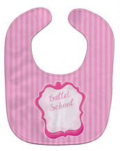 Load image into Gallery viewer, Ballet School on Stripes Baby Bib BB8625BIB