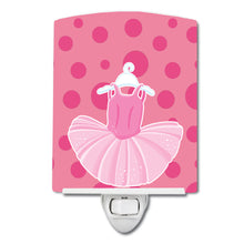 Load image into Gallery viewer, Ballet Tutu on Polka dots Ceramic Night Light BB8626CNL