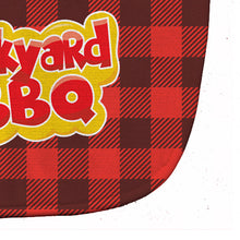Load image into Gallery viewer, Backyard BBQ on Plaid Baby Bib BB8627BIB