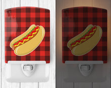 Load image into Gallery viewer, Backyard BBQ Hot Dog Ceramic Night Light BB8628CNL