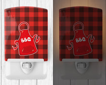 Load image into Gallery viewer, Backyard BBQ Apron Ceramic Night Light BB8634CNL