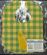 Load image into Gallery viewer, Backyard BBQ Mustard Baby Bib BB8639BIB