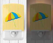 Load image into Gallery viewer, Beach Umbrella Ceramic Night Light BB8643CNL