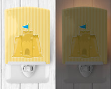 Load image into Gallery viewer, Beach Sand Castle Ceramic Night Light BB8648CNL