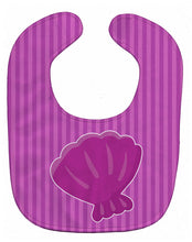 Load image into Gallery viewer, Beach Baby Girl Shell Baby Bib BB8664BIB