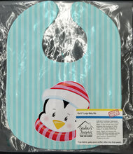 Load image into Gallery viewer, Christmas Penquin Baby Bib BB8675BIB