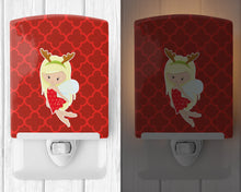 Load image into Gallery viewer, Blonde Haired Fairy Ceramic Night Light BB8678CNL