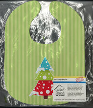 Load image into Gallery viewer, Christmas Tree and Stripes Baby Bib BB8680BIB