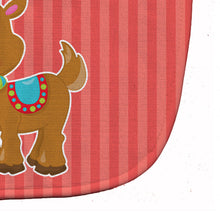 Load image into Gallery viewer, Christmas Reindeer and Stripes Baby Bib BB8683BIB