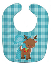 Load image into Gallery viewer, Christmas Month 7 Reindeer Baby Bib BB8693BIB