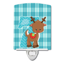 Load image into Gallery viewer, Christmas Month 7 Reindeer Ceramic Night Light BB8693CNL