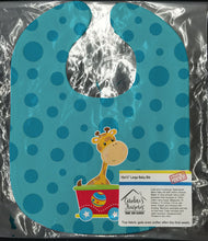 Load image into Gallery viewer, Circus Giraffe Train Car Baby Bib BB8708BIB
