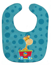 Load image into Gallery viewer, Circus Giraffe Train Car Baby Bib BB8708BIB