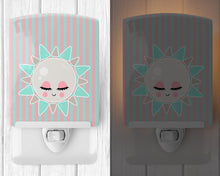 Load image into Gallery viewer, Sun Face Ceramic Night Light BB8719CNL