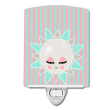 Load image into Gallery viewer, Sun Face Ceramic Night Light BB8719CNL