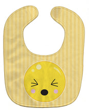 Load image into Gallery viewer, Eyes Closed Face Baby Bib BB8739BIB