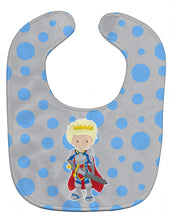 Load image into Gallery viewer, Blonde Boy Knight Baby Bib BB8742BIB