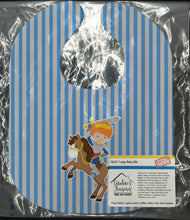 Load image into Gallery viewer, Ginger Boy Knight on Horse Baby Bib BB8747BIB