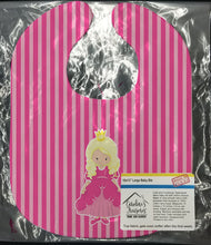 Load image into Gallery viewer, Blonde Girl Princess Baby Bib BB8753BIB