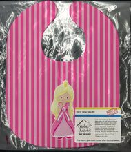 Load image into Gallery viewer, Blonde Girl Princess Baby Bib BB8755BIB