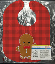 Load image into Gallery viewer, Christmas Gingerbread Boy Baby Bib BB8775BIB
