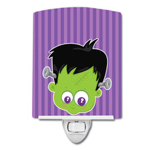 Load image into Gallery viewer, Halloween Frankenstein Ceramic Night Light BB8788CNL