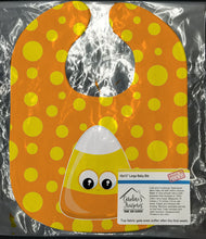 Load image into Gallery viewer, Halloween Candy Corn Baby Bib BB8791BIB