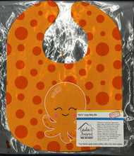 Load image into Gallery viewer, Ocean Octopus Orange Baby Bib BB8795BIB