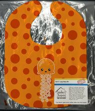 Load image into Gallery viewer, Ocean Jellyfish Orange Baby Bib BB8797BIB