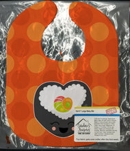Load image into Gallery viewer, Heart Sushi Roll with Face Baby Bib BB8801BIB