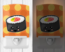 Load image into Gallery viewer, Sushi Roll with Face Ceramic Night Light BB8802CNL