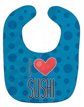 Load image into Gallery viewer, I Love Sushi Baby Bib BB8811BIB