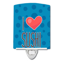 Load image into Gallery viewer, I Love Sushi Ceramic Night Light BB8811CNL
