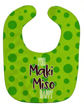 Load image into Gallery viewer, Sushi You Maki Miso Happy Baby Bib BB8813BIB