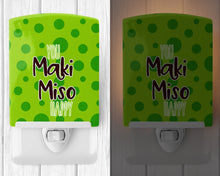 Load image into Gallery viewer, Sushi You Maki Miso Happy Ceramic Night Light BB8813CNL