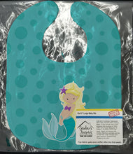 Load image into Gallery viewer, Beach Mermaid Blonde Hair Baby Bib BB8824BIB