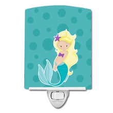 Load image into Gallery viewer, Beach Mermaid Blonde Hair Ceramic Night Light BB8824CNL