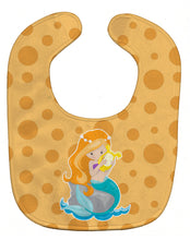 Load image into Gallery viewer, Beach Mermaid Ginger Hair Baby Bib BB8829BIB