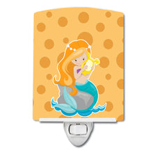 Load image into Gallery viewer, Beach Mermaid Ginger Hair Laurie Ceramic Night Light BB8829CNL