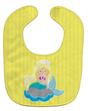 Load image into Gallery viewer, Beach Mermaid Blonde Hair Baby Bib BB8833BIB
