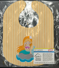 Load image into Gallery viewer, Beach Mermaid Ginger Hair Baby Bib BB8834BIB