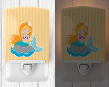 Load image into Gallery viewer, Beach Mermaid Ginger Hair Ceramic Night Light BB8834CNL
