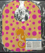 Load image into Gallery viewer, Beach Seahorse Baby Bib BB8835BIB