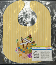 Load image into Gallery viewer, Beach Pirate Ship Baby Bib BB8836BIB