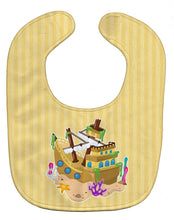 Load image into Gallery viewer, Beach Pirate Ship Baby Bib BB8836BIB