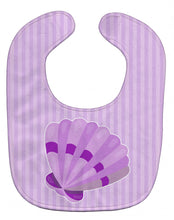 Load image into Gallery viewer, Beach Scallop Shell Baby Bib BB8843BIB