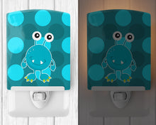 Load image into Gallery viewer, Monster Blue Sugar Ceramic Night Light BB8847CNL
