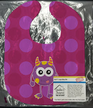 Load image into Gallery viewer, Monster Purple Baby Bib BB8850BIB