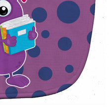 Load image into Gallery viewer, Monster Purple Baby Bib BB8861BIB